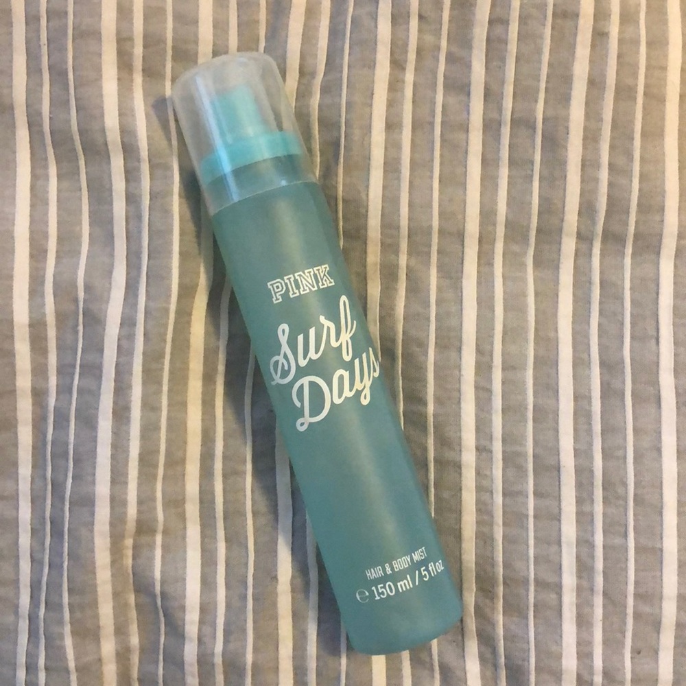PINK surf days hair & body mist!